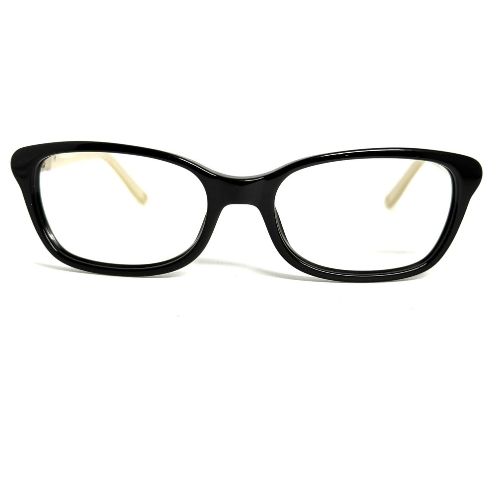 Tommy‎ Bahama TB5035 Black Cream Eyeglasses Frames 53-17-130 Twisted Crystal
